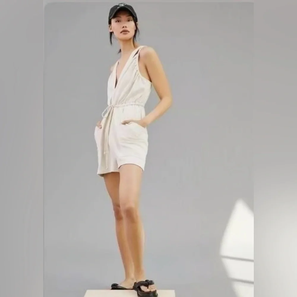 Daily Practice by Anthropologie Playa del Amore Romper - Picture 3 of 11